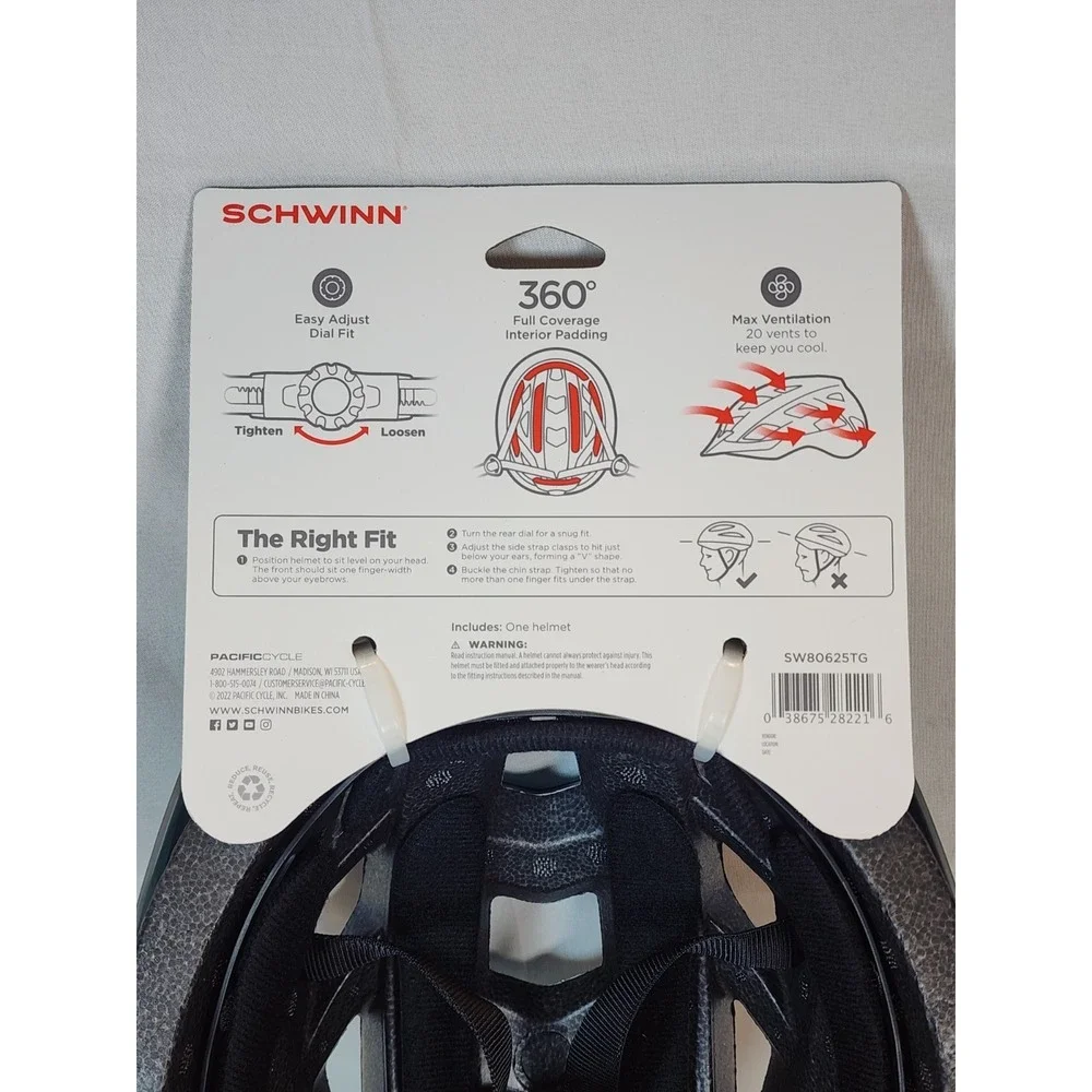 🔥  Aqua Blue Schwinn Dash Adult Bike Helmet Ages 14+ Save When You Buy More! 🔥